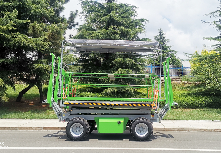 4GP-1200DAEOP 柴油出口版 作業(yè)平臺(tái)+遮陽棚 +高低速+巡航暫停